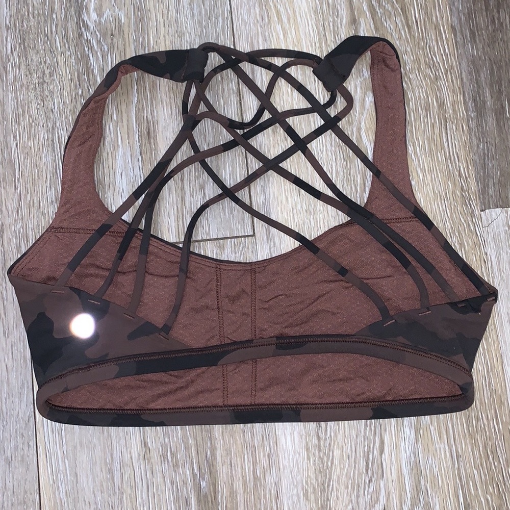 Lululemon size for brown camo sports bra - Picture 6 of 7